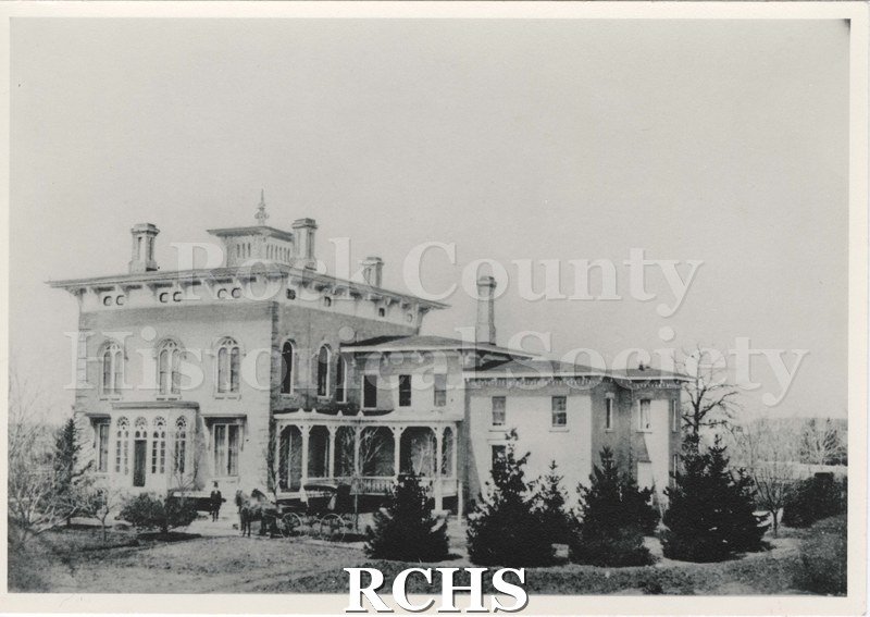 Black and white photograph of Tallman House.