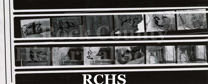 Historic image of Negatives for Hodson House, Shopiere Road. 12 negatives.