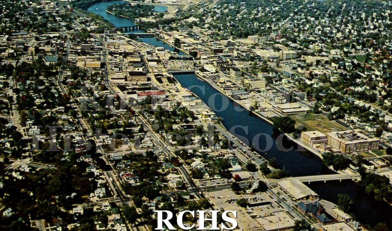Postcard. Aerial photograph of Janesville.