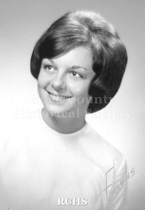 Black and white portrait of Leslie Reese, JHS Class of 1966. Photo was from the personal collection of Bruce Bell, JHS class of 1965.