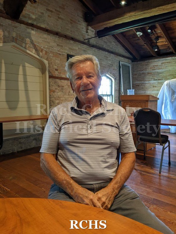 Digital color photo of Ronald "Ron" Monat, who was an employee at Janesville GM and an officer for Local 95. Photo taken at his oral history interview.