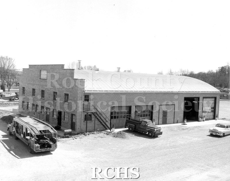 Black and white photograph of the exterior of W.R. Arthur.