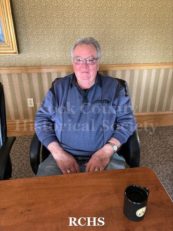 Color photo of John C. Dohner taken before his March 2023 oral history interview at the RCHS.