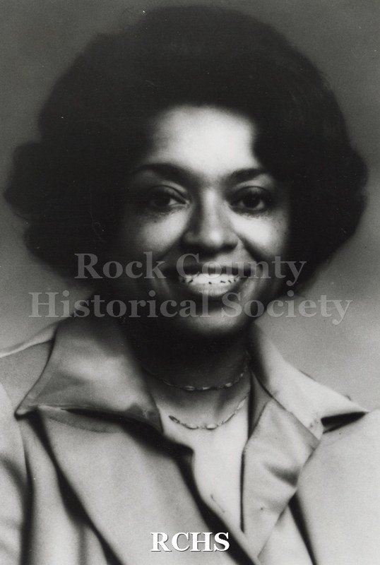 Black and white photograph of Barbara Nichols, a young black woman.