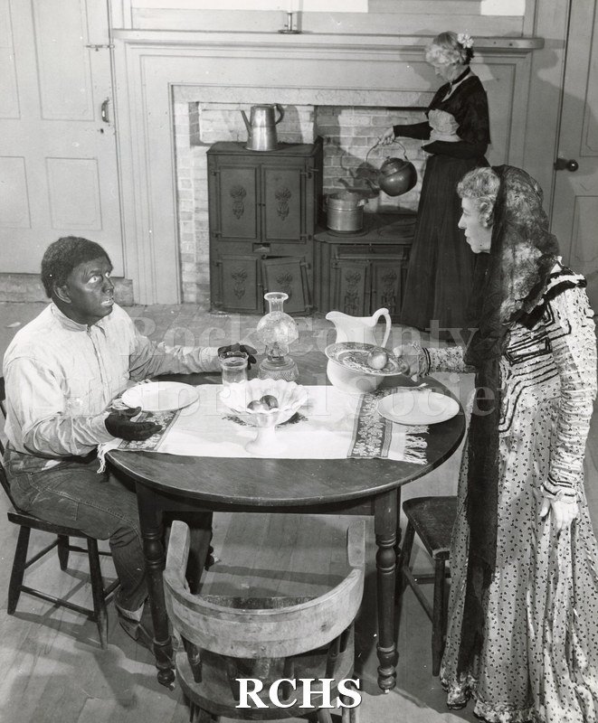 Black and white photograph of Mrs. John W. Gross and Dr. Irving A.