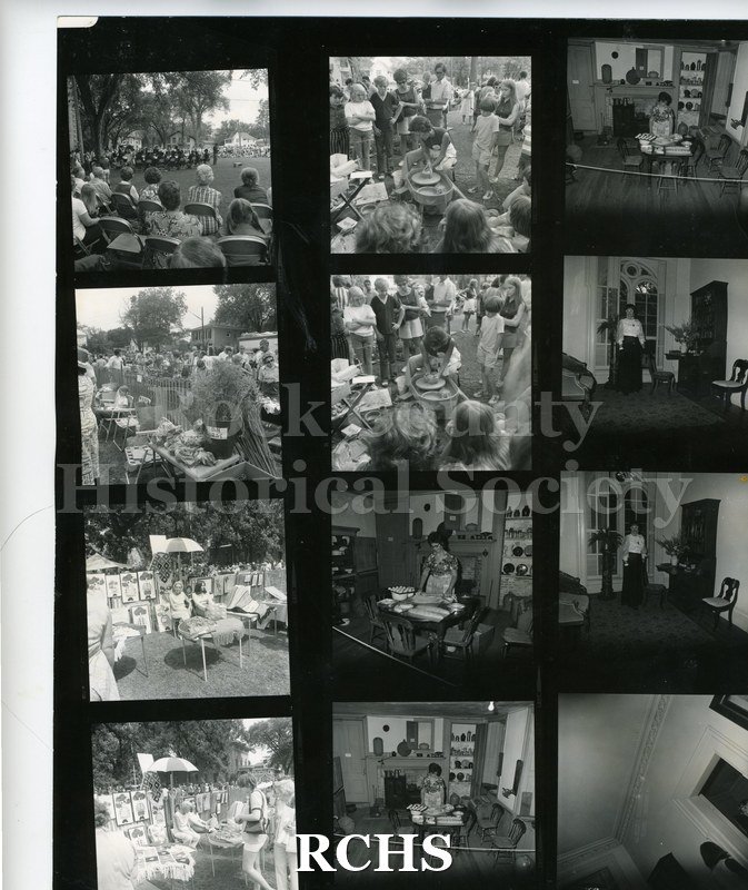 Historic image of Strip of 12 black and white photographs from negatives N7324 to N7335.