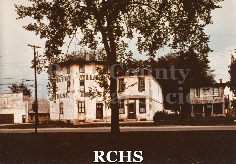 Color photo of the Milton House, viewed from across the street.