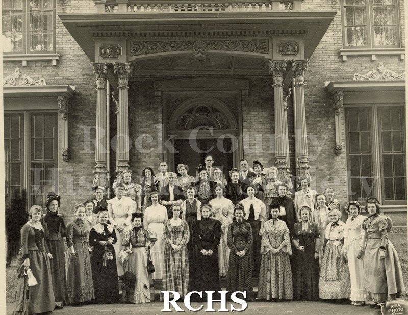 Black and white photograph of Lincoln Tallman Museum Dedication, June 23, 1951.