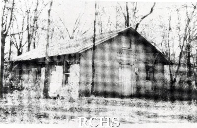 Black and white photograph of the Milton Power Company generator plant. On bottom: "The Milton Power Company generator plant, 1912-16".