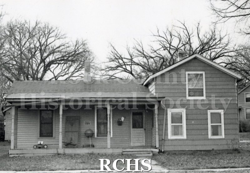 Black and white photograph of 549 N. River St., Janesville, WI, demolished c. July 1, 1971.