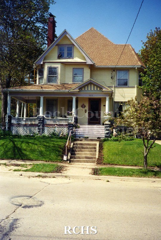 Color photo of the Scarlett House Bread and Breakfast, 825 E. Court St., Janesville, WI.