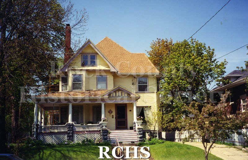 Historic image of Color photogrpah of the Scarlett House Bread and Breakfast, 825 E. Court St., Janesville, WI.