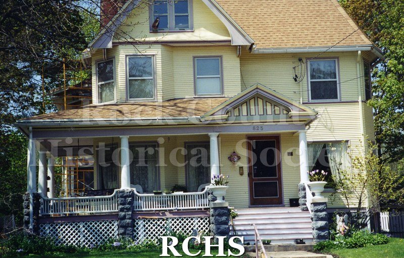 Color photo of the Scarlett House Bread and Breakfast, 825 E. Court Street, Janesville, WI.
