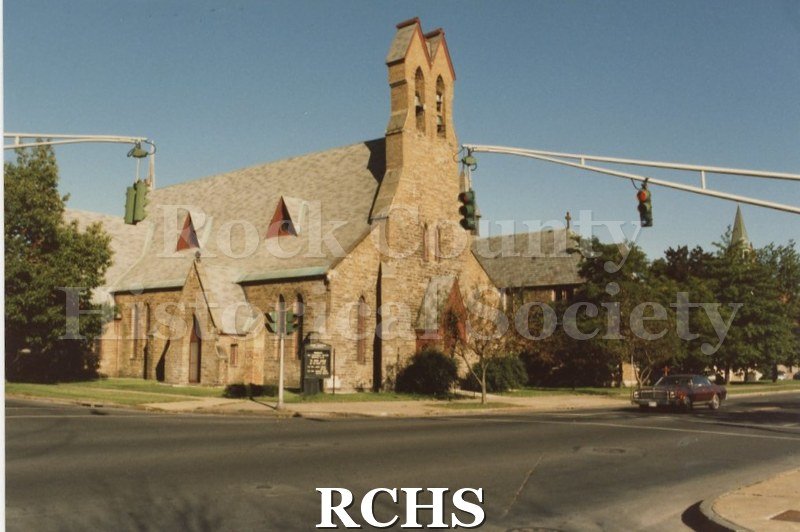 Historic image of Zion Episcopal Church and Parish House. Block 14, Lots 1-3, Oneida County, Rome, New York Site of W.M. Tallman house 1841-1850.
