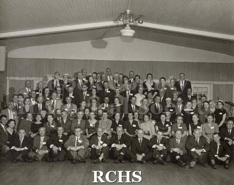 Historic image of 1925 Janesvlle High School 1955 Reunion.