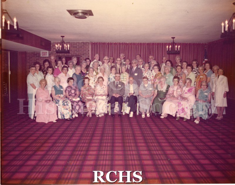 Historic image of 1925 Janesvlle High School 50th Reunion 1975.