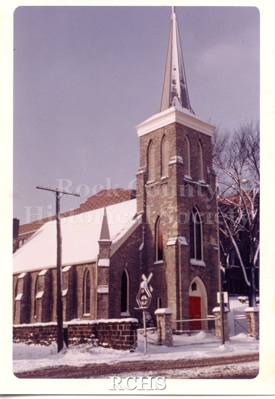 Historic image of Six color photographs of St. Paul's Episcopal Church, 1967 Knodle-Rose Addition by Richard Elliott, Beloit, Jan. 1978.