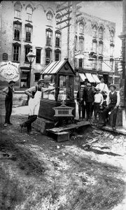 Historic Photo: Dillon brothers popcorn stand_retouched_sm_wm